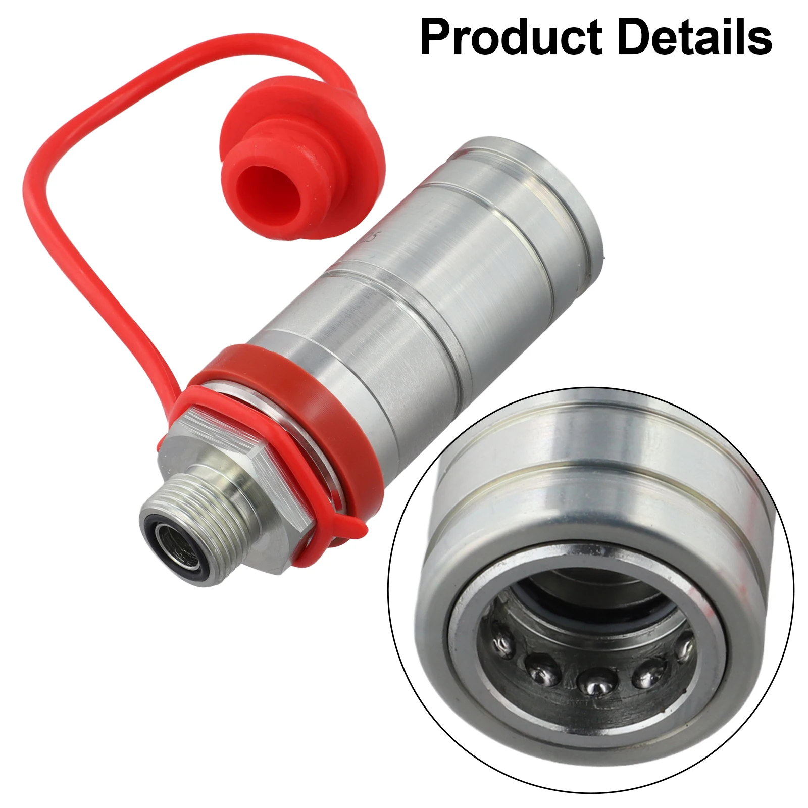SJ11129 Hydraulic Quick Connector RE219420 SJ30426 RE255758 M22x1.5 Male Connector Suitable For Tractors 5200, 5300, 5400+
