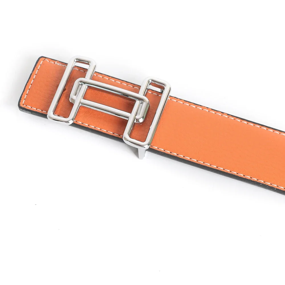 Luxury Designer Brand Pin Buckle Belt Men High Quality Cowhide Women Genuine Real Leather Dress Strap for Jeans Waistband Blue