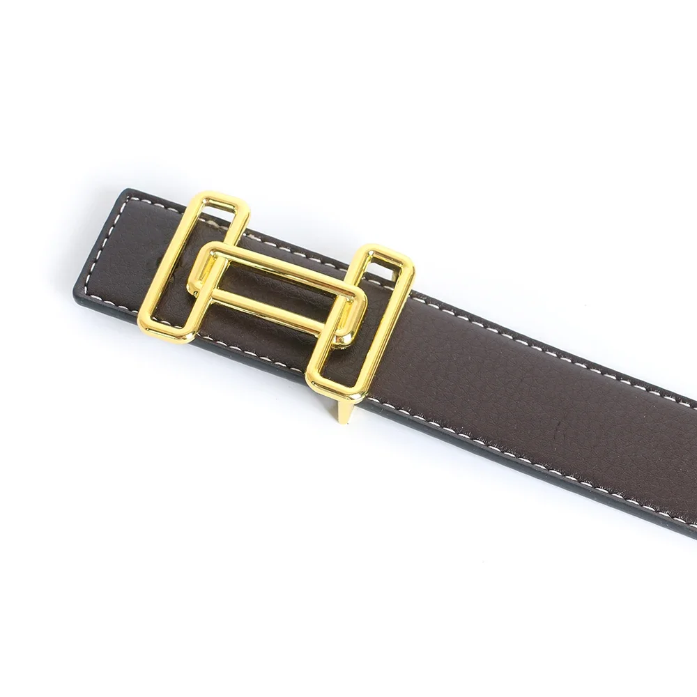 Luxury Designer Brand Pin Buckle Belt Men High Quality Cowhide Women Genuine Real Leather Dress Strap for Jeans Waistband Blue