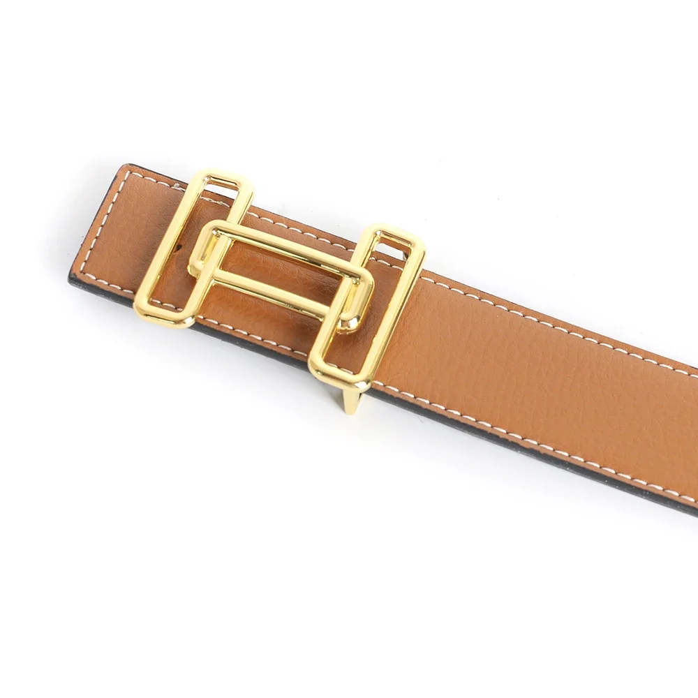 Luxury Designer Brand Pin Buckle Belt Men High Quality Cowhide Women Genuine Real Leather Dress Strap for Jeans Waistband Blue