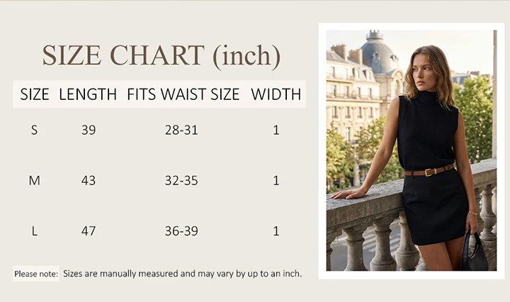Maikun Belt For Women Gold Buckle Elegant Leather Belt Compatible With Dresses And Pants