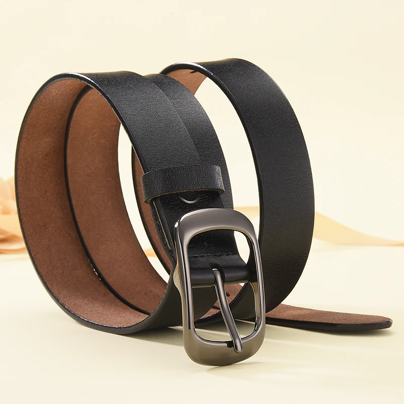 DINISITON New Girls Belt Leather Adjustable Belts Fashion Design Casual Style Jeans Belt Accessories