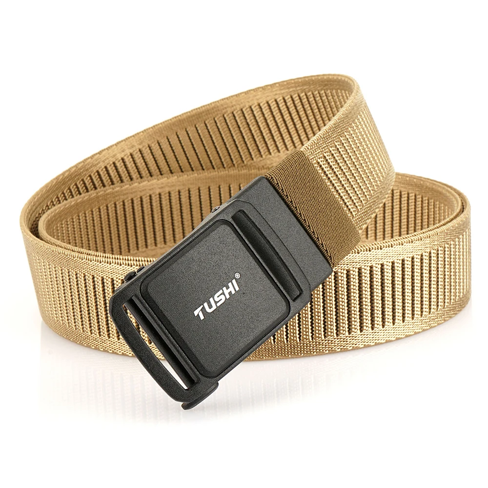 TUSHI New Men's Elastic Belts Unisex Casual Woven Belt for Men Outdoor Training Work Belt with Jeans Belt of Women Accessories
