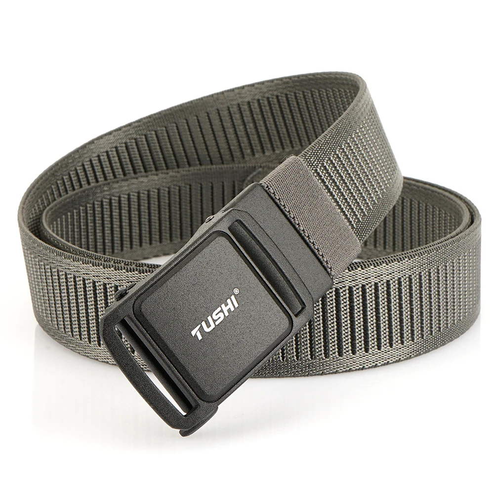 TUSHI New Men's Elastic Belts Unisex Casual Woven Belt for Men Outdoor Training Work Belt with Jeans Belt of Women Accessories
