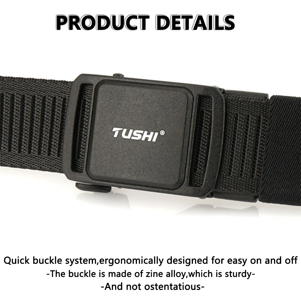 TUSHI New Men's Elastic Belts Unisex Casual Woven Belt for Men Outdoor Training Work Belt with Jeans Belt of Women Accessories