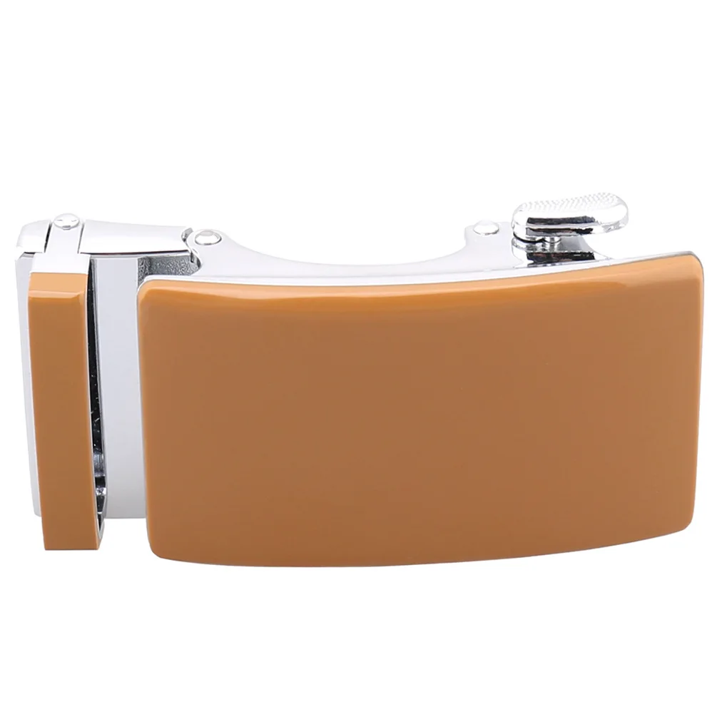 Plyesxale High Quality Belts Buckle Luxury Male Automatic Buckle Head Casual Belt For 3.4cm 3.5m Width Ratchet Belt Strap B1295