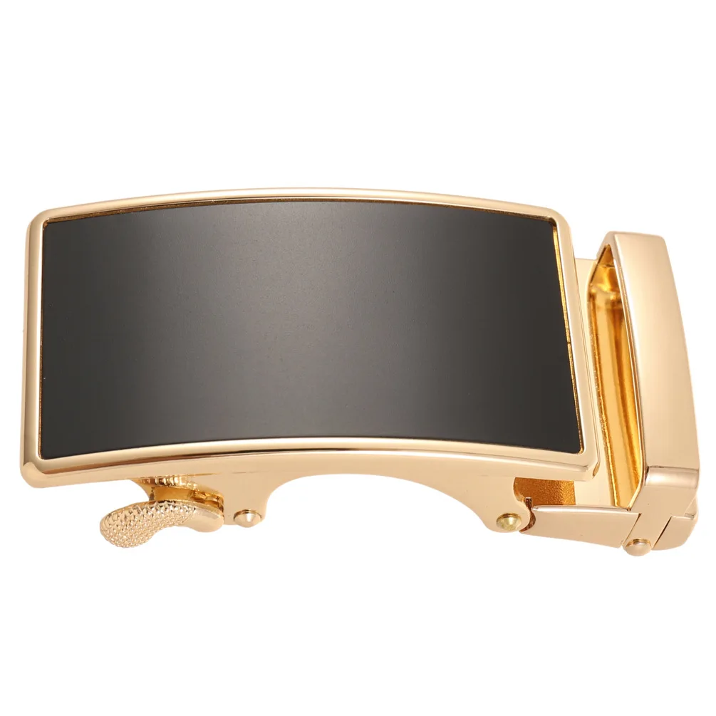 Plyesxale High Quality Belts Buckle Luxury Male Automatic Buckle Head Casual Belt For 3.4cm 3.5m Width Ratchet Belt Strap B1295