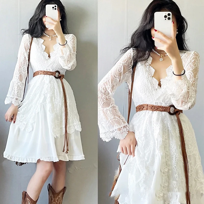 New Weaving Tassel Waist Rope For Women Versatile Dress Decoration Korean Knotted Thin Waist Rope Wax Thread Knotted Waist Belt