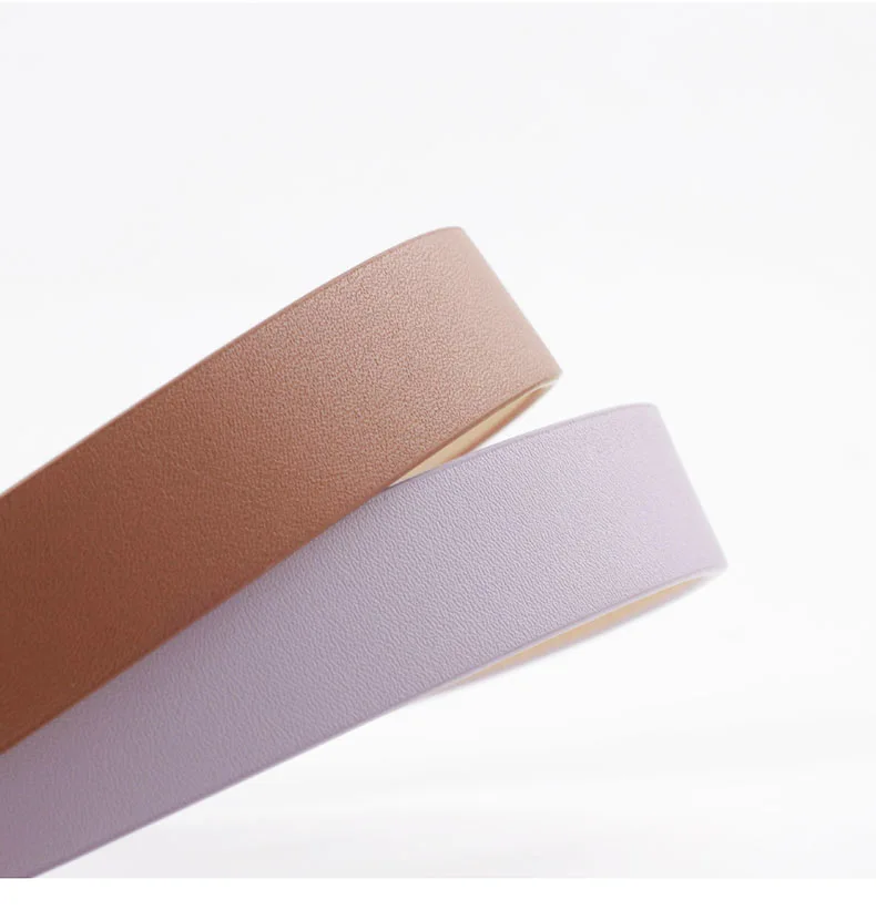 New Ladies Pearl Decorative Belt Fashion Round Pin Buckle Simple Belts Retro Jeans Dress Waistband For Head Decoration Button