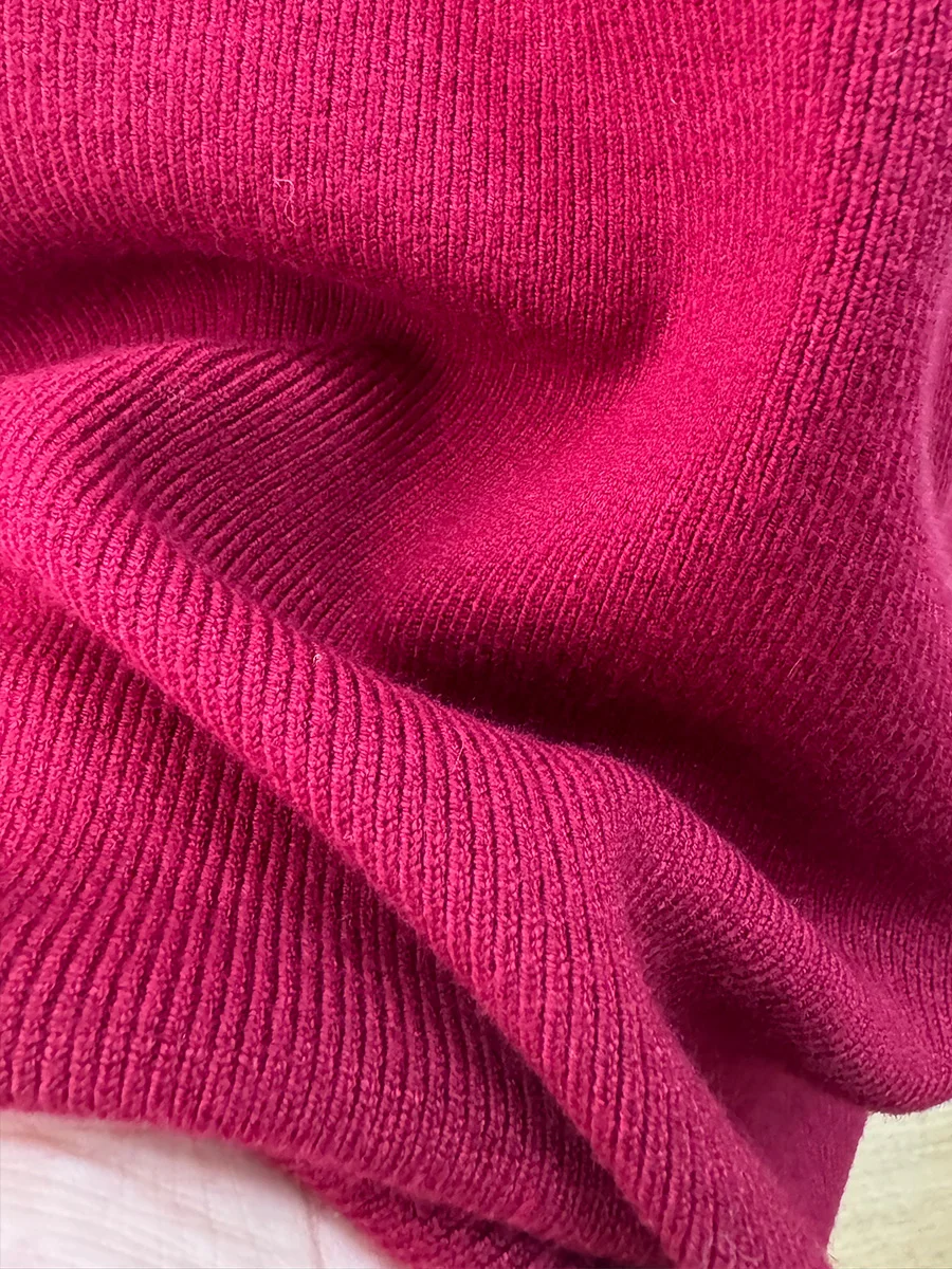 Hirsionsan Long Sleeve Autumn Winter Loose Polo Neck Sweater Dresses Women Soft Elegant Solid Knit Dress Female 2025 New Clothes