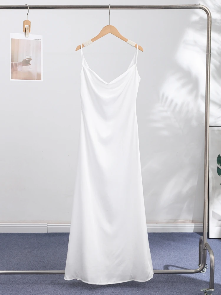 Sexy Women Dress Hollow Sleeveless Deep V Neck Big Backless Hip Package Long Dresses Elegant Summer New Beach Holiday Robes Lady