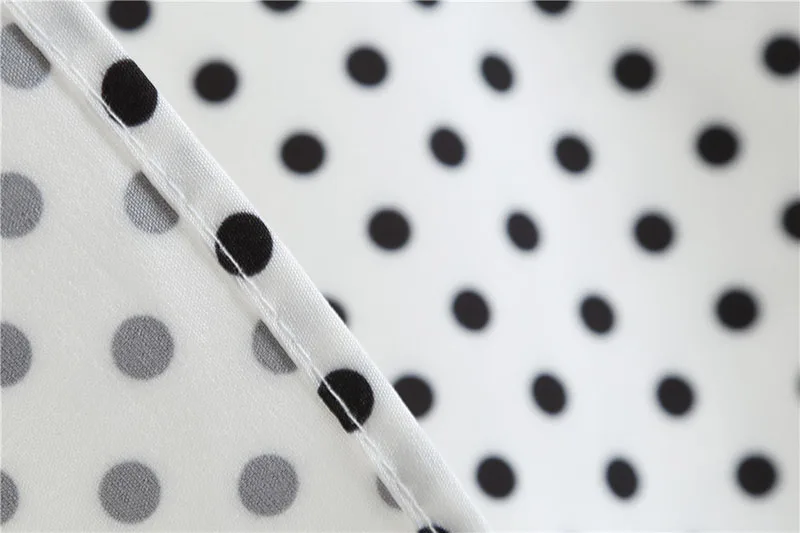 Sexy Retro White Polka Dot Dress Hepburn Vintage Halter Party Dress 50s 60s Pin Up Rockabilly Robe