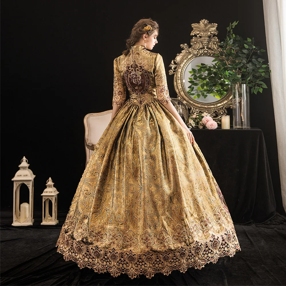 Victorian Masquerade Dresses for Women, Renaissance Dress, 18th Century, Baroque Rococo Marie Antoinette, Historical Clothing