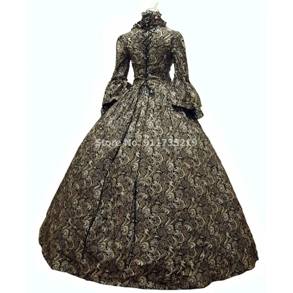 Victorian Masquerade Dresses for Women, Renaissance Dress, 18th Century, Baroque Rococo Marie Antoinette, Historical Clothing