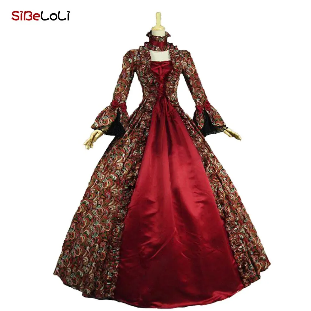 Victorian Masquerade Dresses for Women, Renaissance Dress, 18th Century, Baroque Rococo Marie Antoinette, Historical Clothing