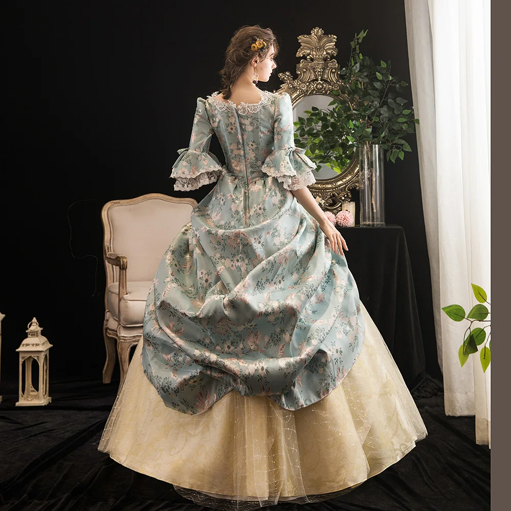 Victorian Masquerade Dresses for Women, Renaissance Dress, 18th Century, Baroque Rococo Marie Antoinette, Historical Clothing