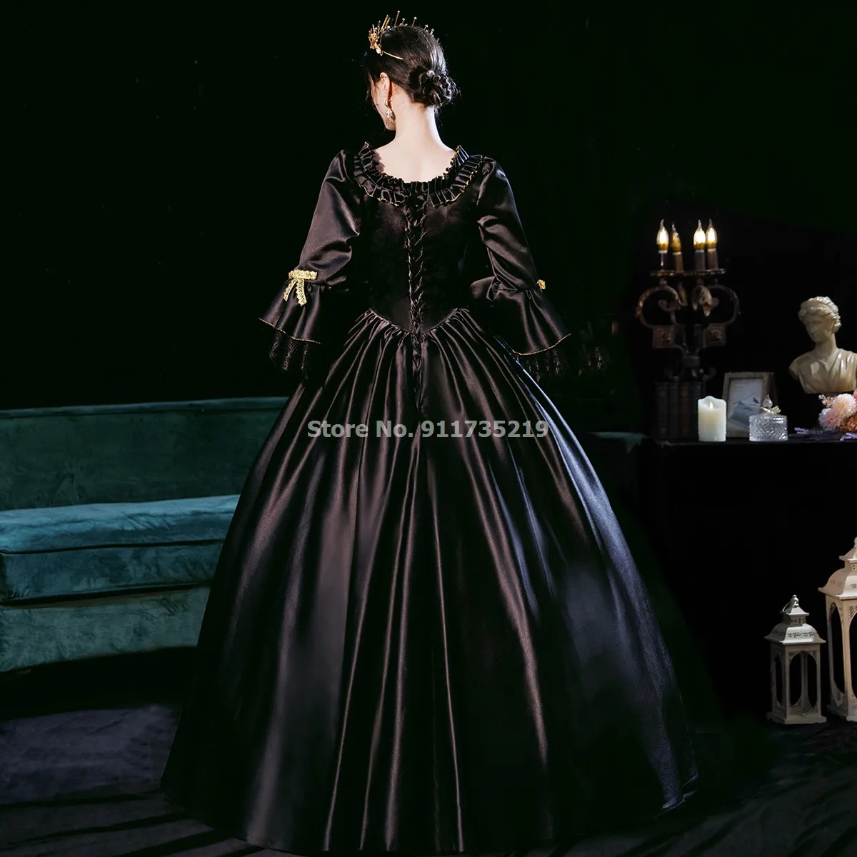 Victorian Masquerade Dresses for Women, Renaissance Dress, 18th Century, Baroque Rococo Marie Antoinette, Historical Clothing