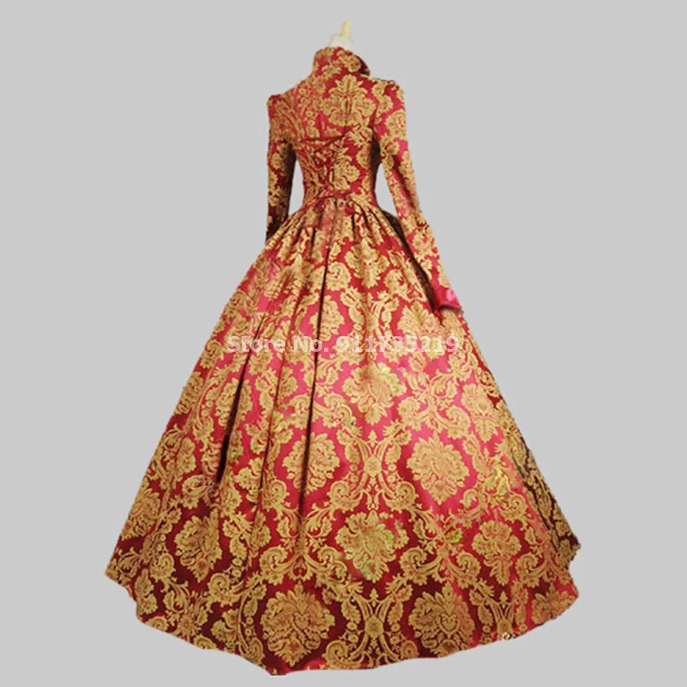 Victorian Masquerade Dresses for Women, Renaissance Dress, 18th Century, Baroque Rococo Marie Antoinette, Historical Clothing