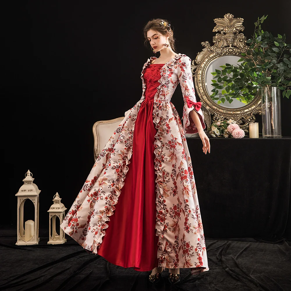 Victorian Masquerade Dresses for Women, Renaissance Dress, 18th Century, Baroque Rococo Marie Antoinette, Historical Clothing