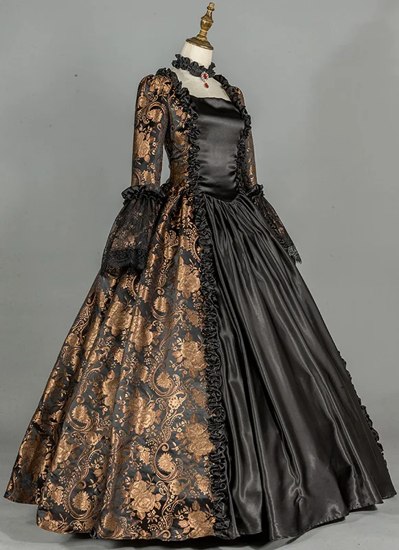 Victorian Masquerade Dresses for Women, Renaissance Dress, 18th Century, Baroque Rococo Marie Antoinette, Historical Clothing