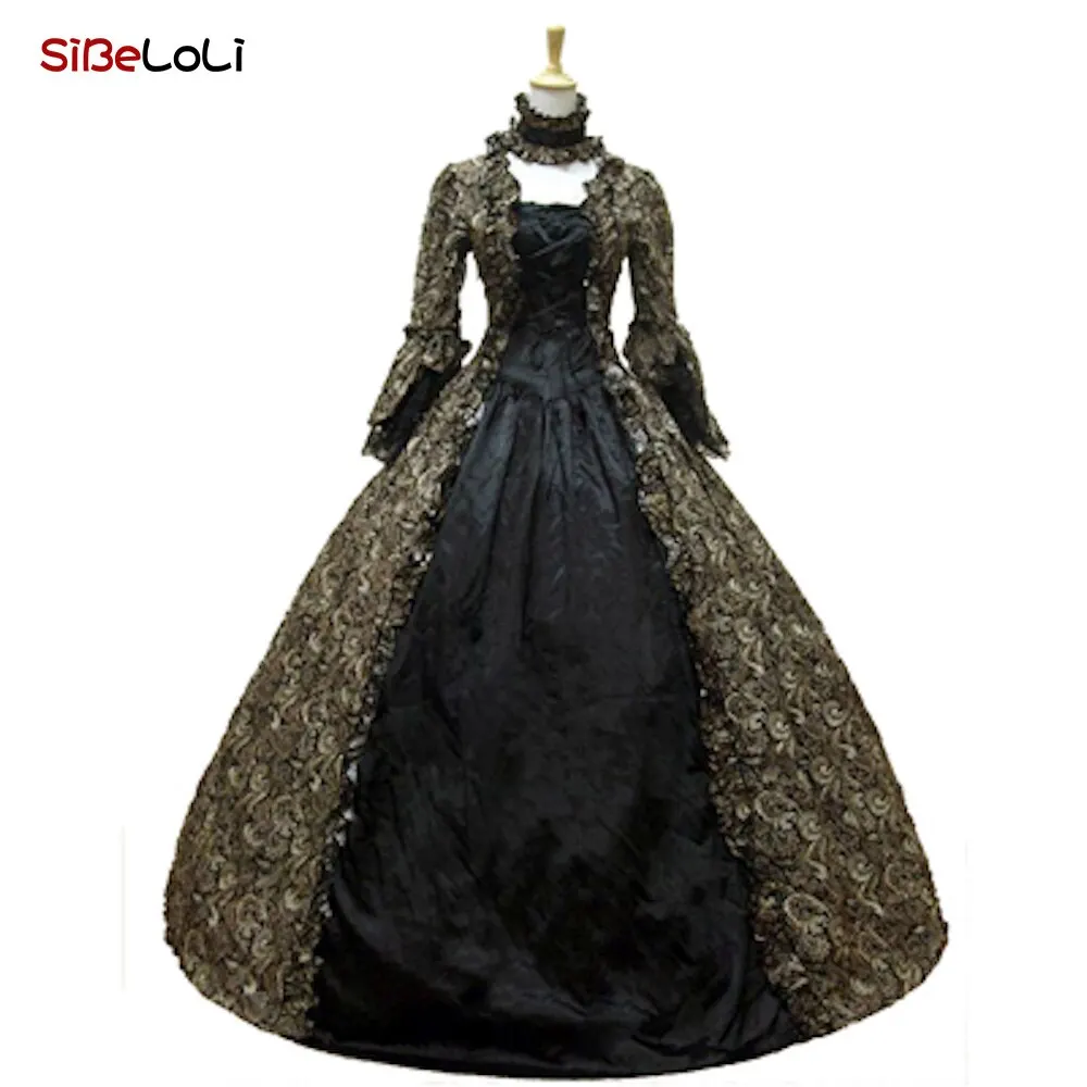 Victorian Masquerade Dresses for Women, Renaissance Dress, 18th Century, Baroque Rococo Marie Antoinette, Historical Clothing