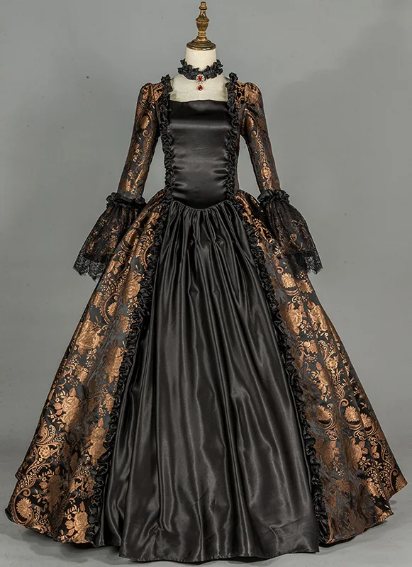 Victorian Masquerade Dresses for Women, Renaissance Dress, 18th Century, Baroque Rococo Marie Antoinette, Historical Clothing
