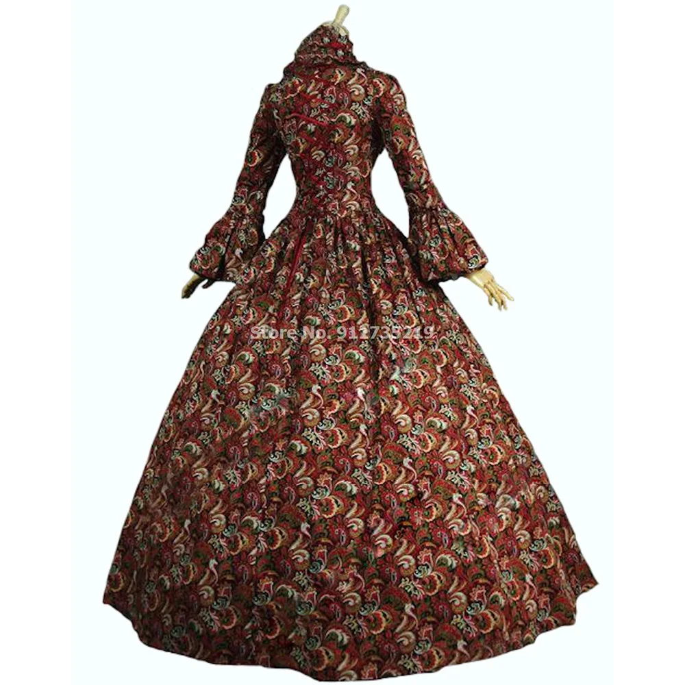 Victorian Masquerade Dresses for Women, Renaissance Dress, 18th Century, Baroque Rococo Marie Antoinette, Historical Clothing