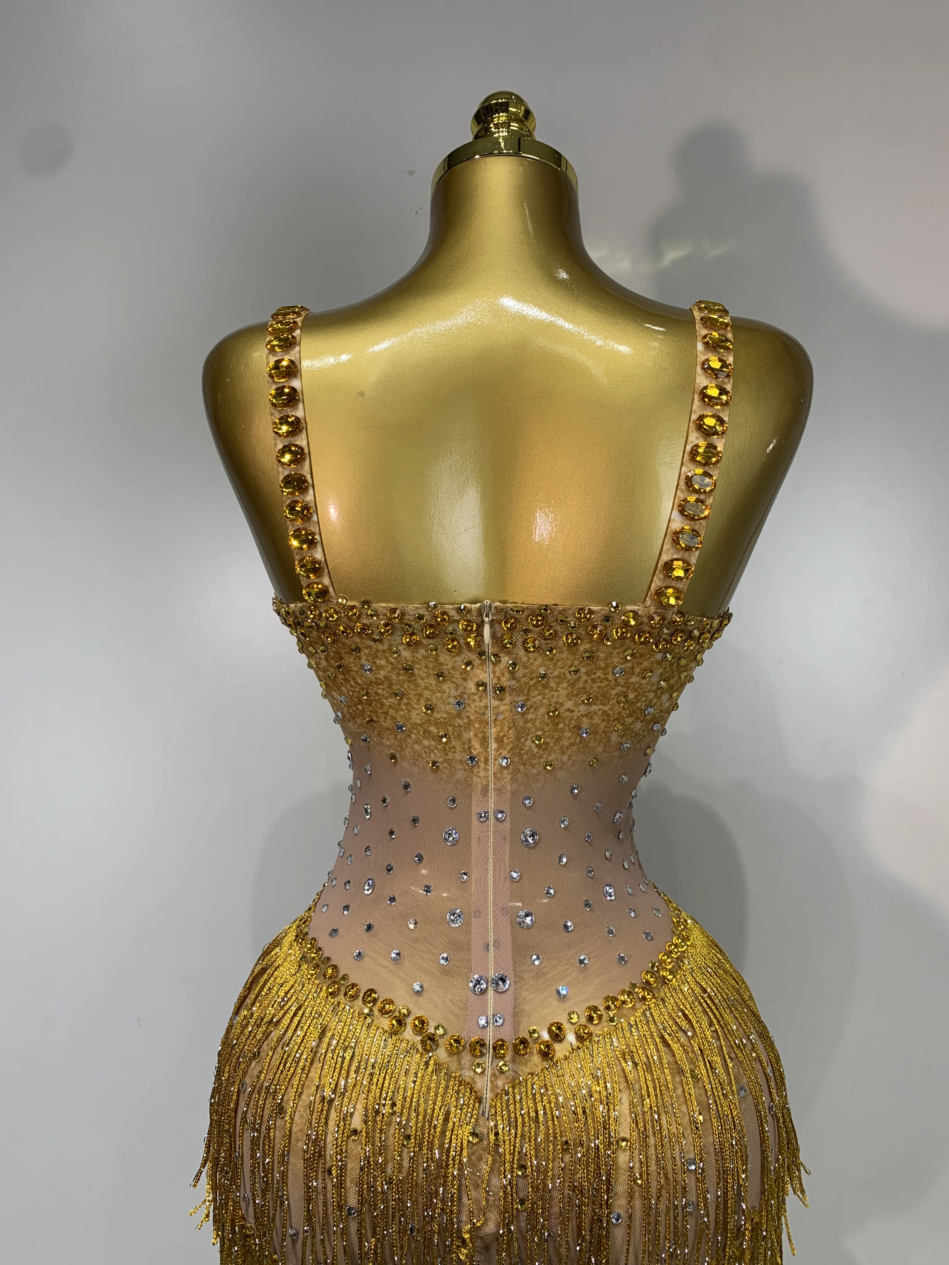 Shining Rhinestones Bodycon Long Dress Women Sexy Transparent Elagant Evening Party Birthday Prom Dress Photo Shoot Outfit