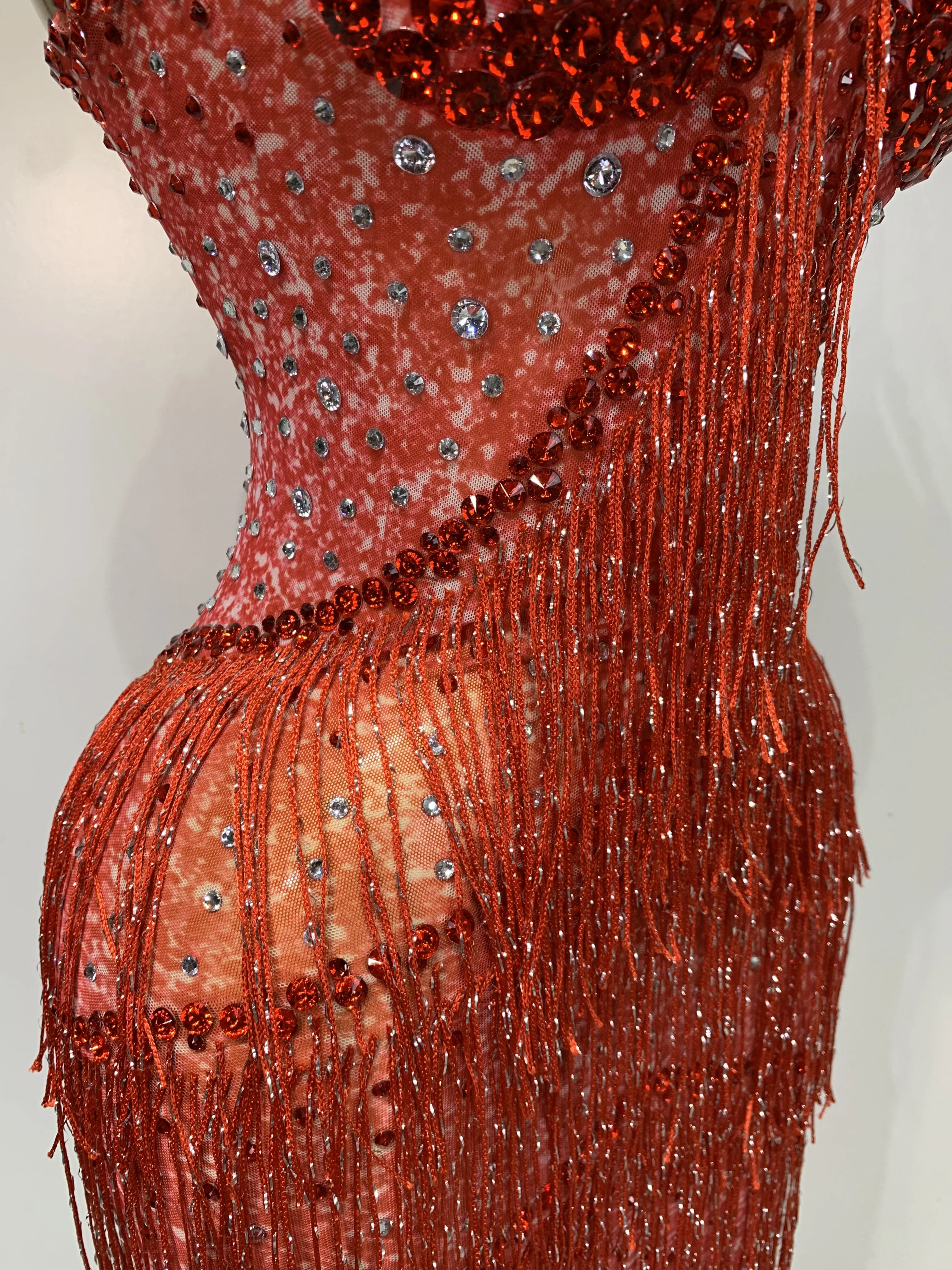 Shining Rhinestones Bodycon Long Dress Women Sexy Transparent Elagant Evening Party Birthday Prom Dress Photo Shoot Outfit