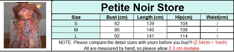 Floral Print Halter Dress Women Chic V-neck Sleeveless Backless Waist-cinching Maxi Dresses 2026 New Summer Lady Vacation Robes