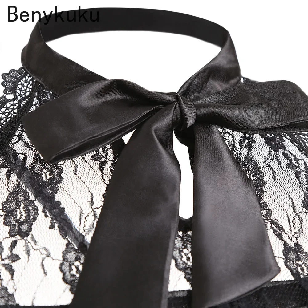Victorian Gothic Punk Vintage Halter Dresses 2026 Women Black Sleeveless Cross Back Retro Lace Panel Corset Swing Party Dress