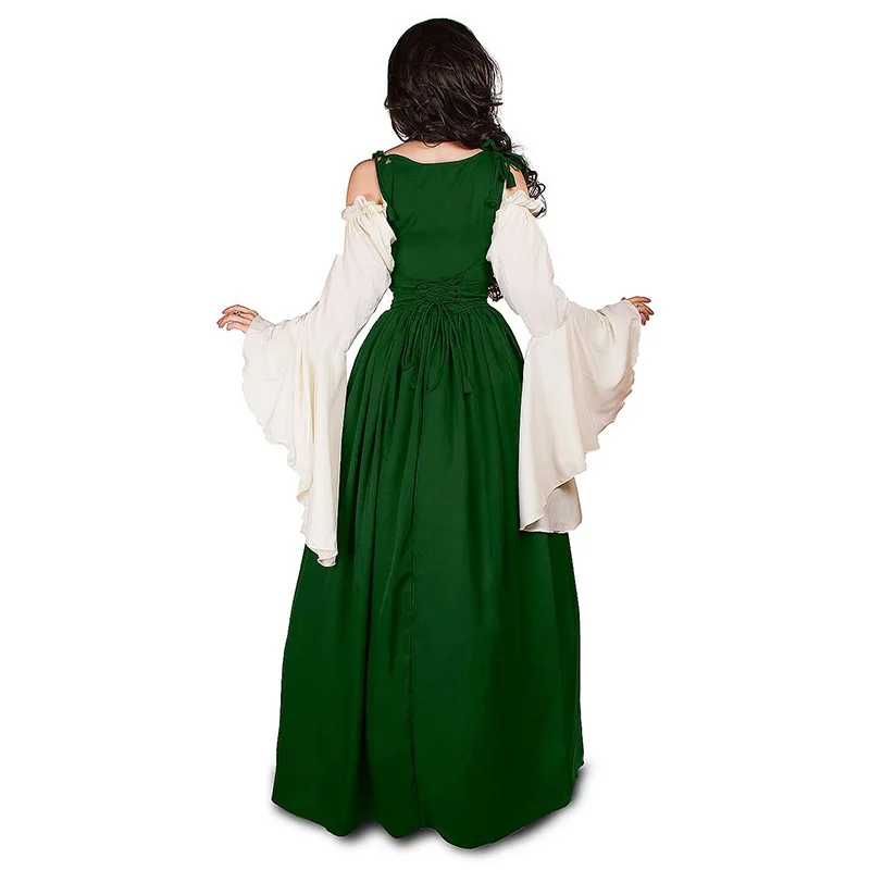 Women's Medieval Punk Princess Costume Victorian Robe Dress for Palace Carnival Party Disguise Halloween Cosplay Female 2026