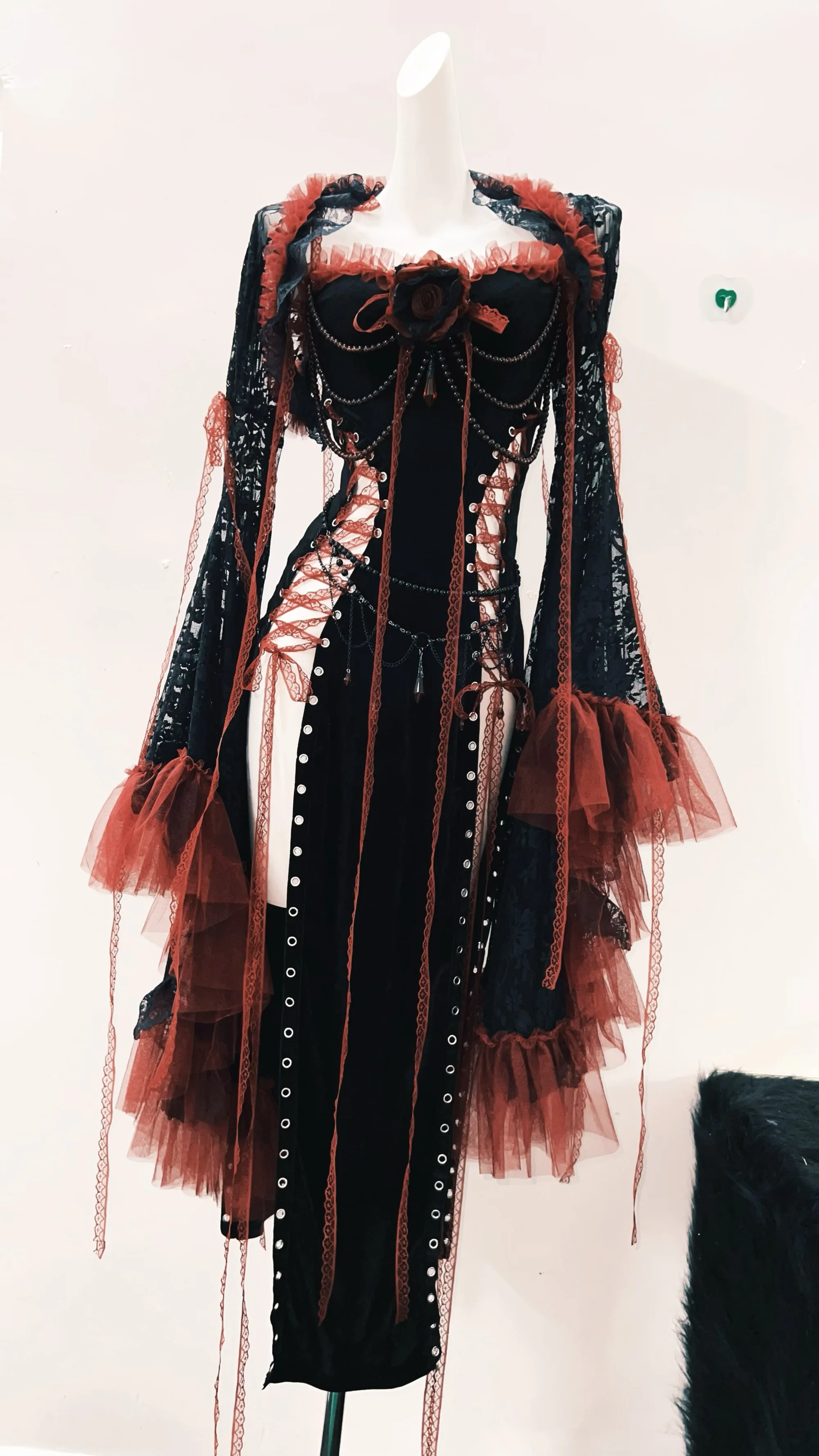 Lolita dress Gothic dress Punk dress vintage dress gothic clothes y2k fashion harajuku dress Lace dress y2k dress fairy grunge