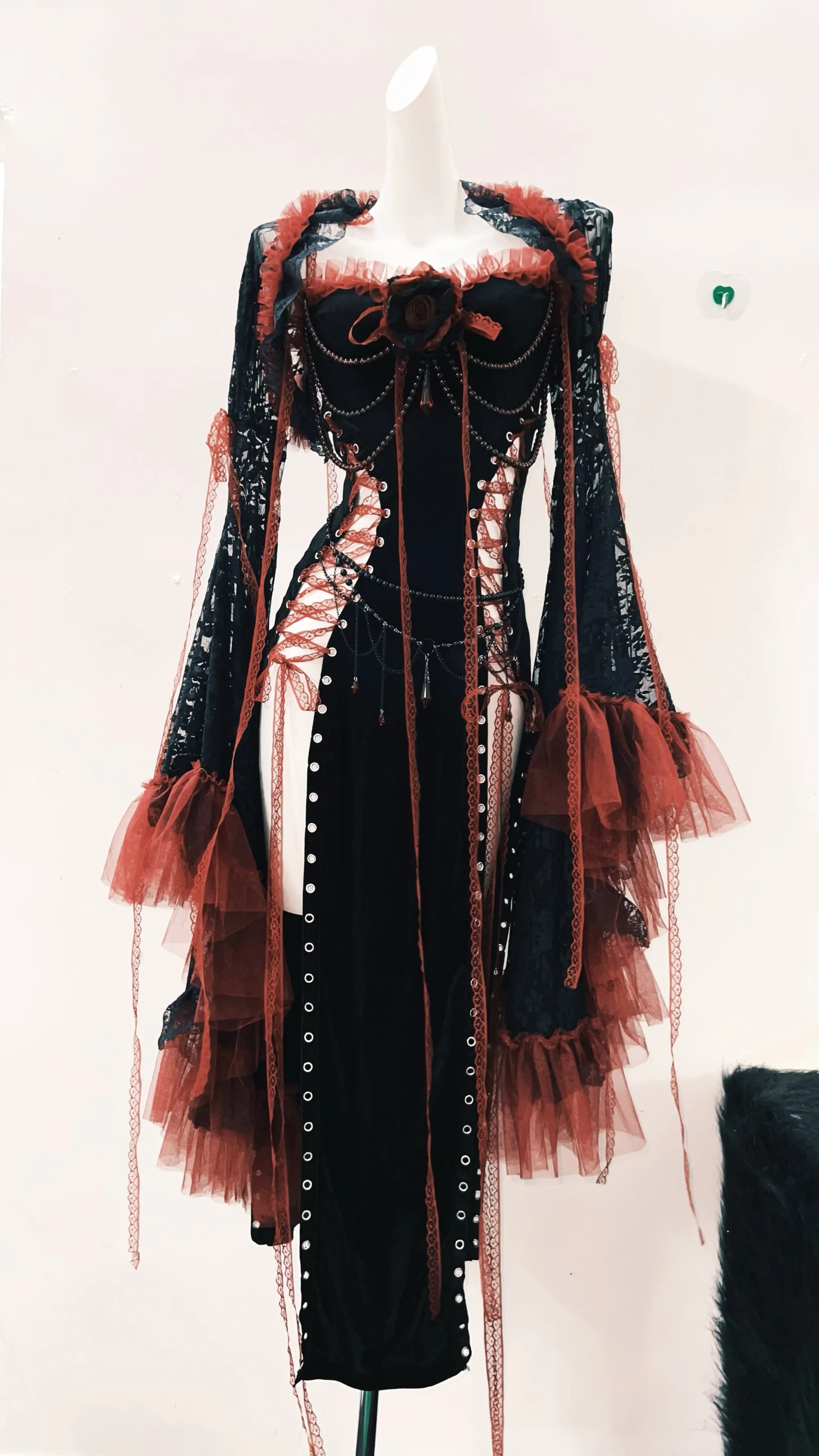 Lolita dress Gothic dress Punk dress vintage dress gothic clothes y2k fashion harajuku dress Lace dress y2k dress fairy grunge