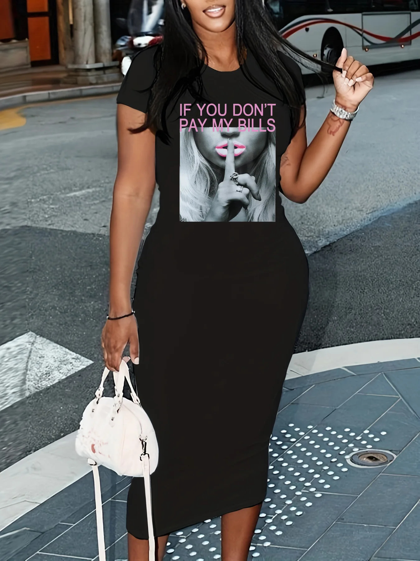 Women's Summer Short Sleeved Sexy Dress