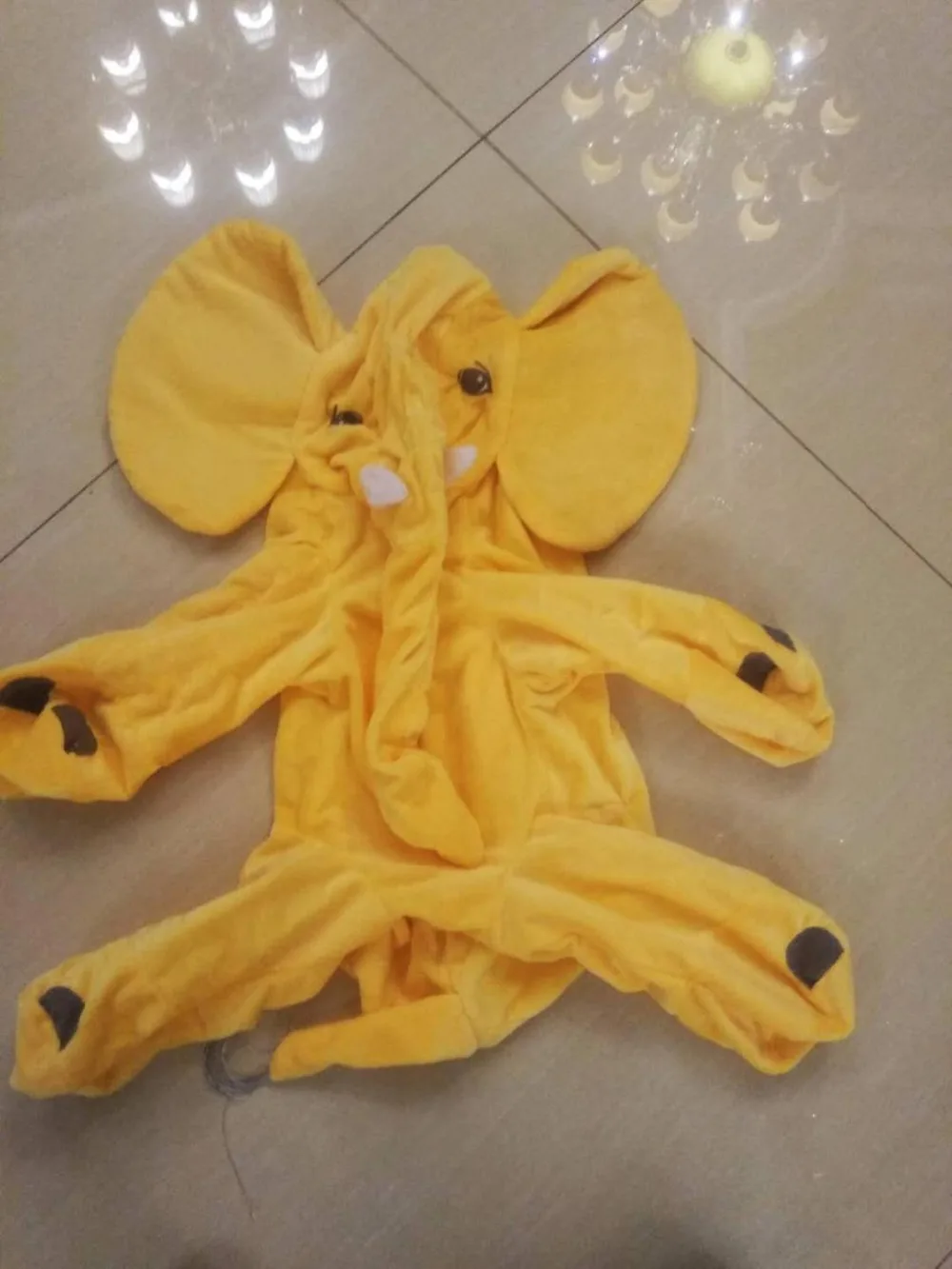 Skin Big Sale 60cm Colorful Giant Elephant Skin Plush Soft Toy Stuffed Baby Kids baby Pillows Toys For Children free shipping