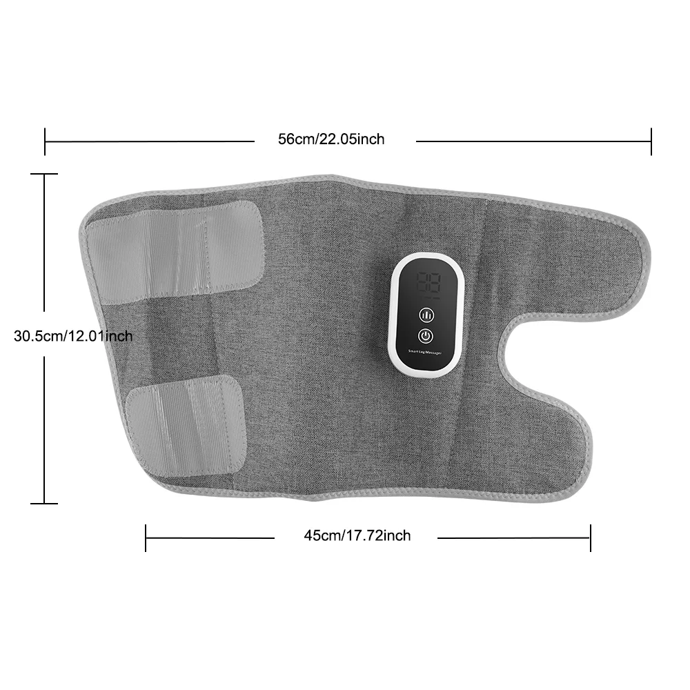 Foot Air Pressure Leg Calf Massager Promotes Blood Circulation Muscle Relaxation Device 360° Full Cover Leg Massager