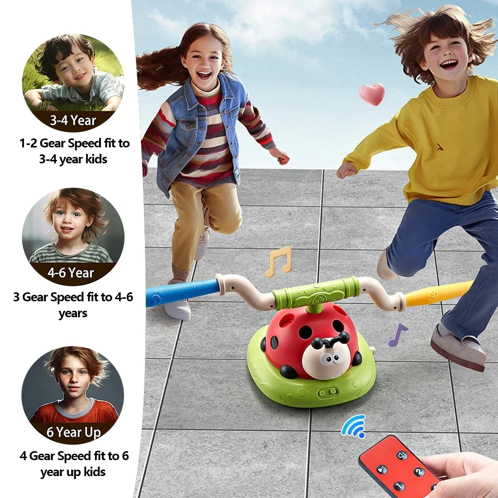 Musical Jump Sports Toys Multifunction Toss Ring Game Toy and Shooting Launcher for Kids Fitness Training Home Outdoor Game