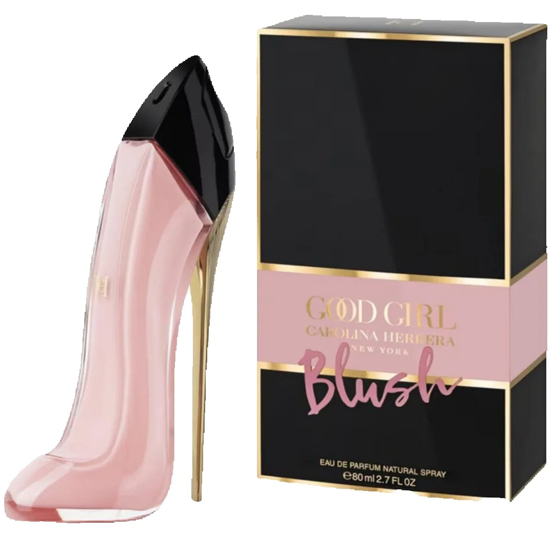 Good Girl Blush Carolina Herrera Women's Perfume, 2.7 oz 80 ml, | Citrus+Almond+Rose+Vanilla, Sweet but Not Greasy, Full of Vitality, Lasting 6-8 Hours of Daily Commuting/Spring/Summer Daily/Romantic Dating Sweet Vitality Choice