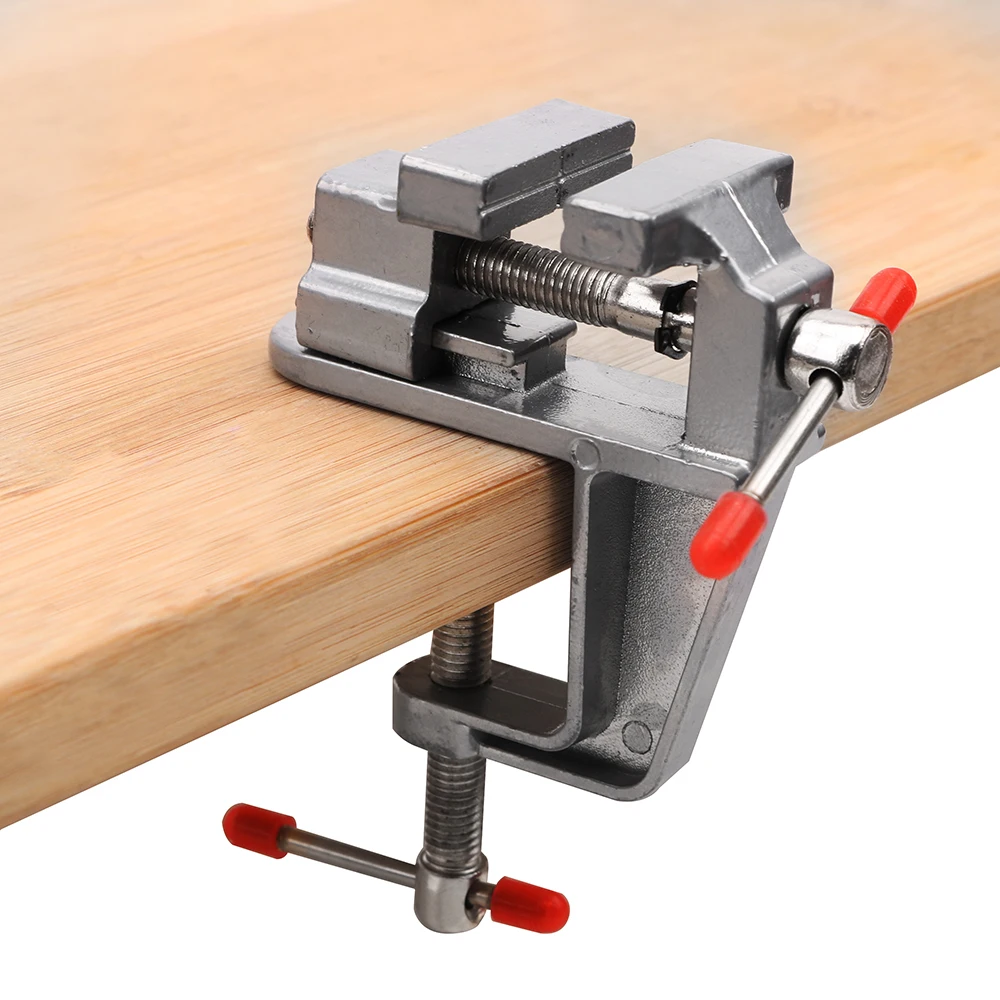 Flat Table Vise Pliers DIYWORK Screw Type Workbench Vise Toggle Clamp Quick Positioning Fixture 30MM Maximum Opening