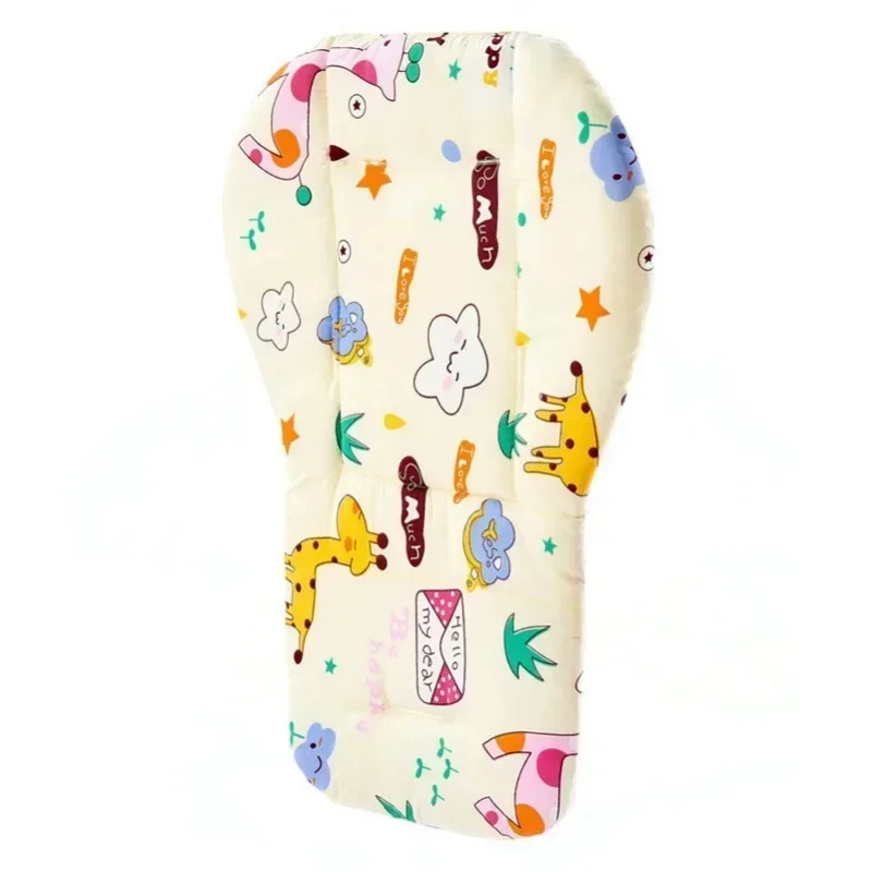 New Baby Stroller Seat Cushion Kids Highchair Cotton Pad Pushchair Car Cart High Chair Trolley Mat for Baby Stroller Accessories