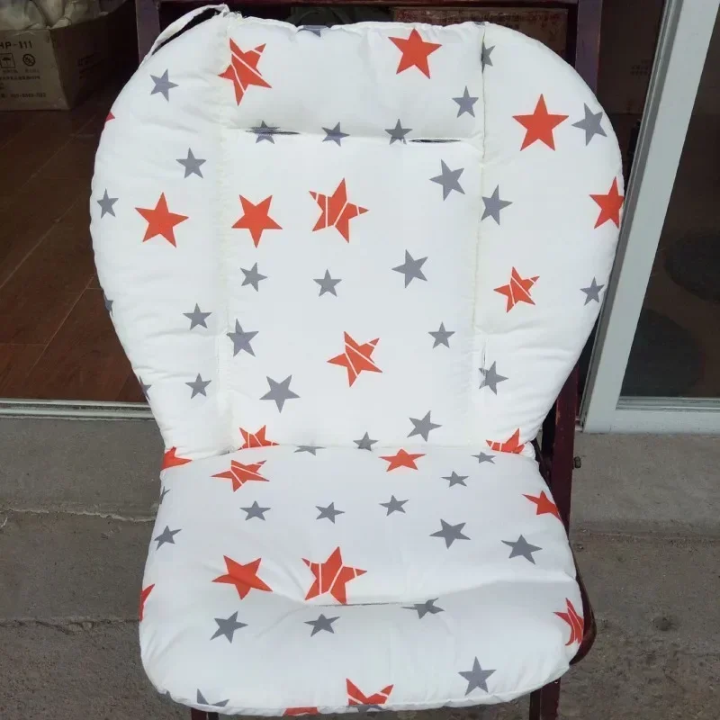 New Baby Stroller Seat Cushion Kids Highchair Cotton Pad Pushchair Car Cart High Chair Trolley Mat for Baby Stroller Accessories