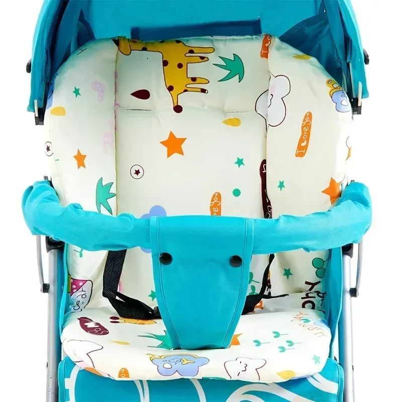New Baby Stroller Seat Cushion Kids Highchair Cotton Pad Pushchair Car Cart High Chair Trolley Mat for Baby Stroller Accessories