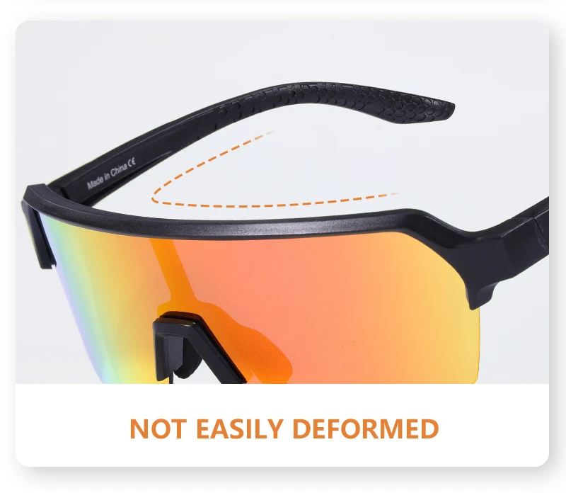 SCVCN Kids Sunglasses Sports Cycling Boys Girls Outdoor Bike Eyewear Child Camping Goggles MTB Fishing Bicycle Glasses UV400