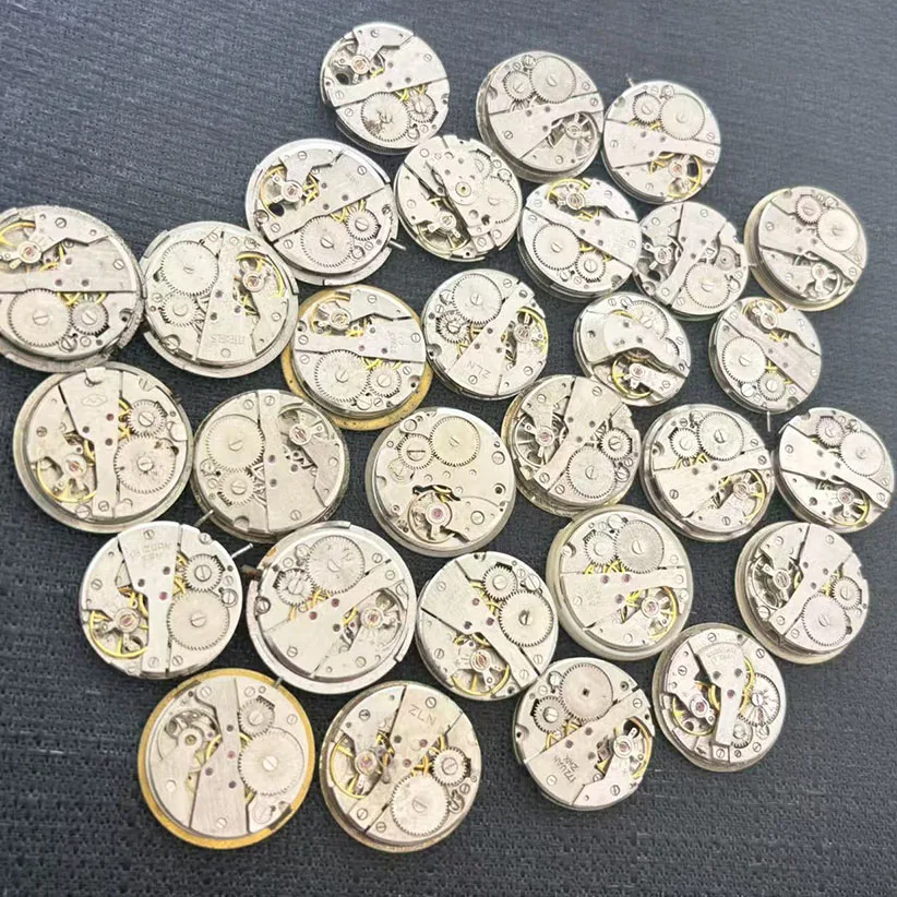 2pcs Watch Movements Accessories Miscellaneous Mechanical Movements Steampunk Movements DIY Mixed Movements