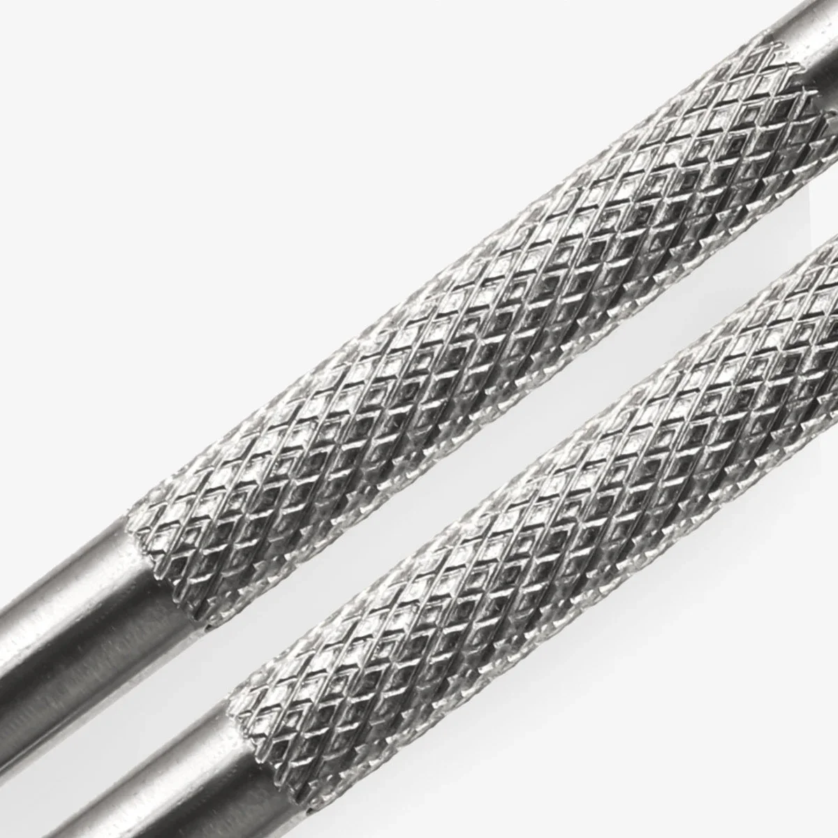 Double-ended Stainless Steel Remover Manicure Sticks Tool Bevelled Nail Grinding File Circle Beveled Head Cuticle Pusher