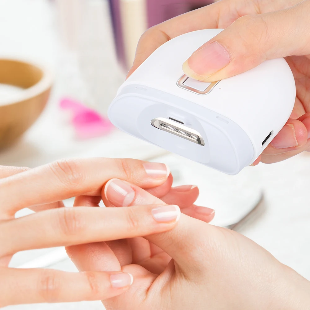 Electric Automatic Nail Clippers With Light Trimmer Nail Cutter Manicure For Baby Care Scissor Pet Nail Clipper Tools
