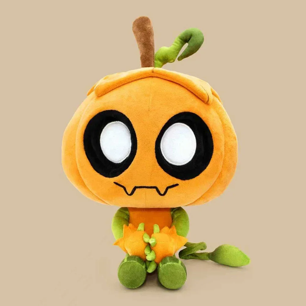 Cute Gourdy Plush Toys XMAS Game Pumpkin Stuffed Doll Birthday Halloween Holiday Decoration Gifts Toys for Room Decoration
