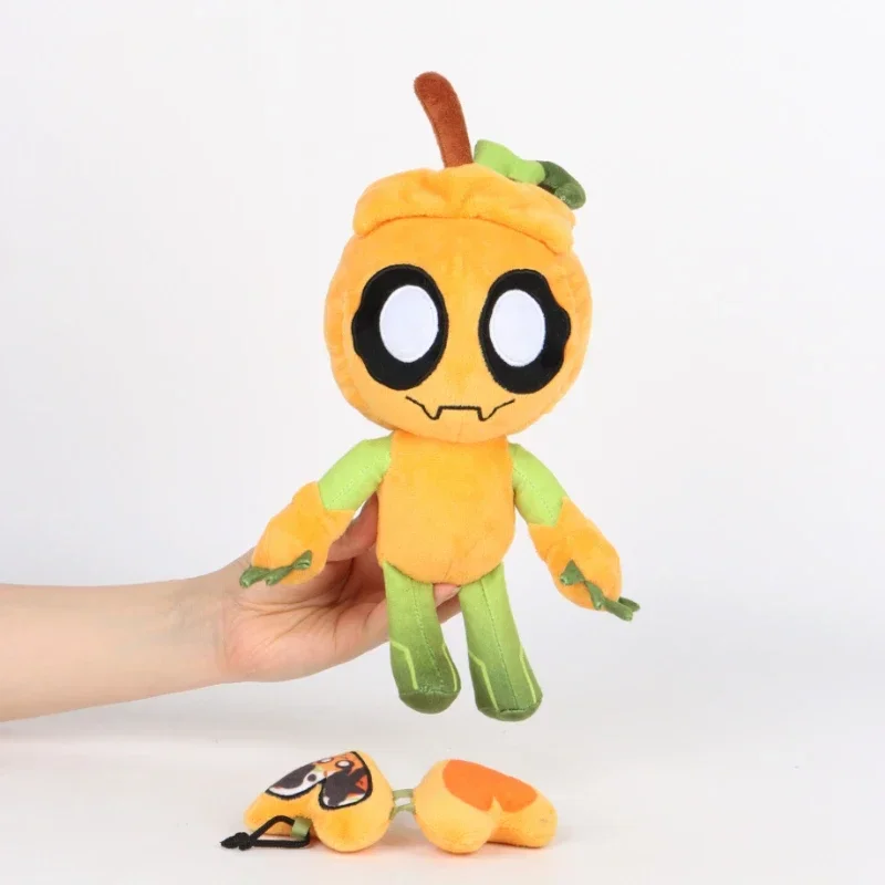 Cute Gourdy Plush Toys XMAS Game Pumpkin Stuffed Doll Birthday Halloween Holiday Decoration Gifts Toys for Room Decoration