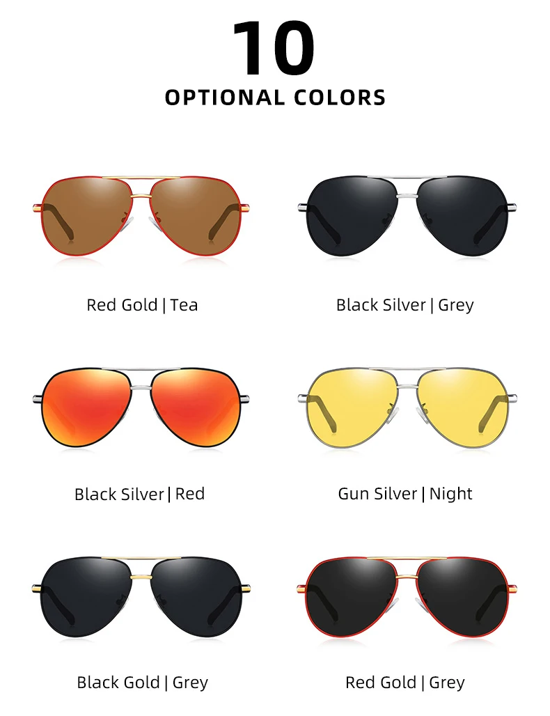 BARCUR Fashion Glasses Hot Style Men sunglasses Polarized UV400 Protection Driving Sun Glass Male Oculos De Sol